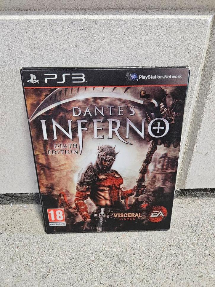 Dante's Inferno Death Edition - PS3, Spelcomputers en Games, Games | Sony PlayStation 3, Zo goed als nieuw, Avontuur en Actie
