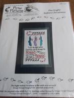 Pitter paterns, the night before christmas, Ophalen of Verzenden, Zo goed als nieuw, Handborduren, Patroon