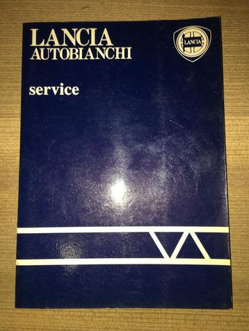 Lancia Autobianchi dealer serviceboek brochure/folder 1985   beschikbaar voor biedingen