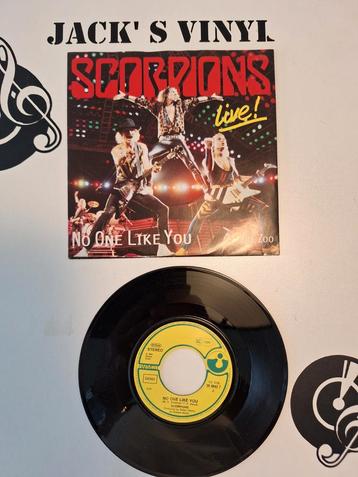 Scorpions - No One Like You Live! 7" Single  1985/2 beschikbaar voor biedingen