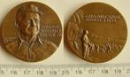 Penning WO II Quadalcanal/Halsey, Postzegels en Munten, Penningen en Medailles, Verzenden, Brons, Buitenland
