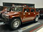 Hummer H2 pick up dark red Maisto metal 1:18 KRD, Hobby en Vrije tijd, Modelauto's | 1:18, Ophalen of Verzenden, Zo goed als nieuw
