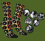 VINYL SOKKEN + 6 ONDERZETTERS ARTIESTEN, Ophalen of Verzenden, Nieuw