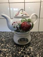 theepot + theelichtje, keramiek, Antiek en Kunst, Antiek | Keramiek en Aardewerk, Ophalen of Verzenden