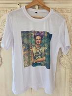 Wit t shirt Frida Kahlo, Kleding | Dames, Maat 38/40 (M), Wit, Nieuw, Ophalen of Verzenden