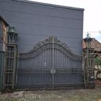25936 Poort Smeedijzer 5,00 m, Tuin en Terras, Tuinhekken en Hekwerk, Ophalen, Met poort, Overige typen, Zo goed als nieuw