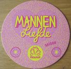 bierviltje van Mannenliefde van brouwerij Oedipus, Ophalen of Verzenden, Zo goed als nieuw, Viltje(s), Overige merken