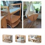Stokke Sleepi WIEG, LEDIKANTJE, JUNIORBED 0-10jr +COMMODE, Ophalen, Zo goed als nieuw, Minder dan 140 cm, 70 tot 85 cm