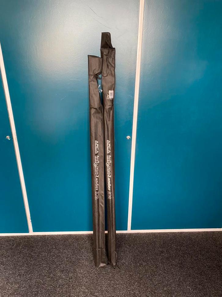 SALE 2x Arca Inferno Zander 2,7m 0-30gr (laatste stuks), Watersport en Boten, Hengelsport | Roofvissen, Nieuw, Werphengel, Ophalen