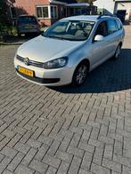 Volkswagen Golf 1.6 TDI 77KW Variant 2010 Grijs, Auto's, Voorwielaandrijving, Origineel Nederlands, Golf, 122 €/maand
