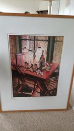 Ets/aquatint van Marcel Schellekens, Ophalen