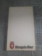 Te koop: oud Hengelo Bier notitieblokje, Verzamelen, Biermerken, Ophalen of Verzenden, Zo goed als nieuw, Overige typen, Overige merken