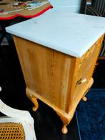 Antiek Kastje met Marmeren Blad, Huis en Inrichting, Slaapkamer | Nachtkastjes, Ophalen