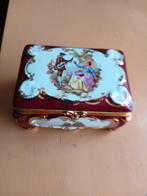 Limoges sieradendoosje, Ophalen of Verzenden, Zo goed als nieuw, Porselein