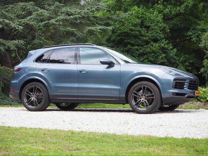 Porsche Cayenne 3.0 Biskaje Blauw met Fabrieksnieuwe motor, Auto's, Porsche, Particulier, Cayenne, 360° camera, 4x4, ABS, Achteruitrijcamera