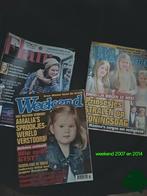 Weekblad weekend 2007 & 2014 flair 2011, Verzamelen, Ophalen of Verzenden, 1980 tot heden, Nederland, Tijdschrift