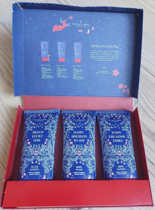 van The Gift Label: 3-delig cadeaupakket, €12,50 incl verznd, Sieraden, Tassen en Uiterlijk, Uiterlijk | Lichaamsverzorging, Nieuw