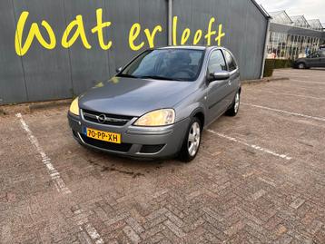 Opel Corsa 1.2 16V 3D 2004 Grijs beschikbaar voor biedingen