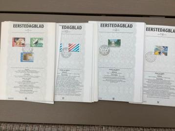 Collectie Eerstedagbladen 1 t/m 38, plus wat doubletten beschikbaar voor biedingen