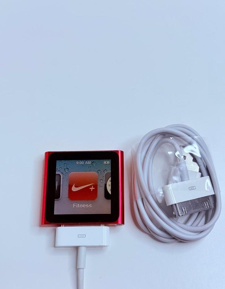 iPod Nano 6 Product Red 8GB Zeldzaam, Audio, Tv en Foto, Mp3-spelers | Apple iPod, Gebruikt, Nano, 2 tot 10 GB, Overige kleuren