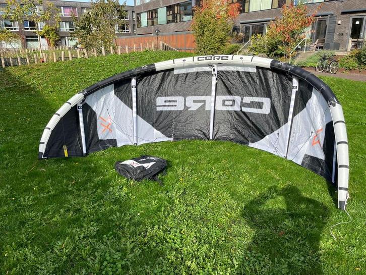Core XR7 8m2 evt met Sensor bar, Watersport en Boten, Kitesurfen, Zo goed als nieuw, Kite, 8 m², Geen board, Ophalen