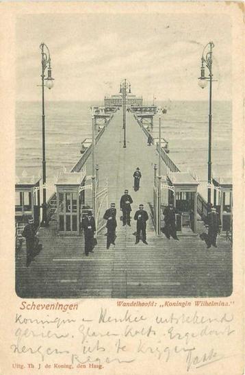 (300-236-003) Scheveningen Wandelhoofd Koningin Wilhelmina beschikbaar voor biedingen