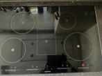 Siemens inductiekookplaat 80cm EH875SE21E (barst in glas), Witgoed en Apparatuur, Ophalen, Gebruikt, 4 kookzones, Inbouw