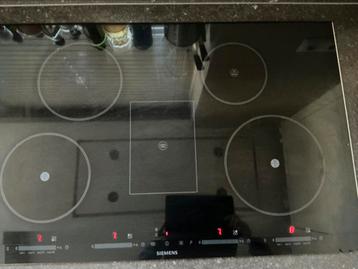 Siemens inductiekookplaat 80cm EH875SE21E (barst in glas) beschikbaar voor biedingen