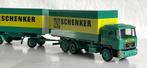 Herpa 859179 H0: MAN F90 combinatie Schenker, Ophalen of Verzenden, Bus of Vrachtwagen, Herpa
