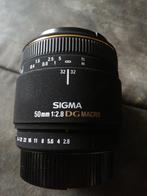Sigma Ex 50mm 1:2:8 DG MACRO, Audio, Tv en Foto, Fotografie | Lenzen en Objectieven, Ophalen