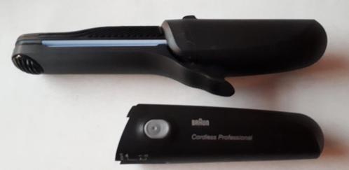 Braun cordless hair straightener, Witgoed en Apparatuur, Persoonlijke-verzorgingsapparatuur, Zo goed als nieuw, Haarverzorging