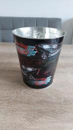 F&F ZINC popcorn bucket the fast and the Furious emmer blik, Ophalen of Verzenden, Zo goed als nieuw, Overige merken