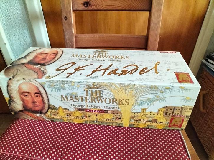 Cd box Händel,The Masterworks, 40 cd's, bijna als nieuw, Cd's en Dvd's, Cd's | Klassiek, Zo goed als nieuw, Orkest of Ballet, Classicisme