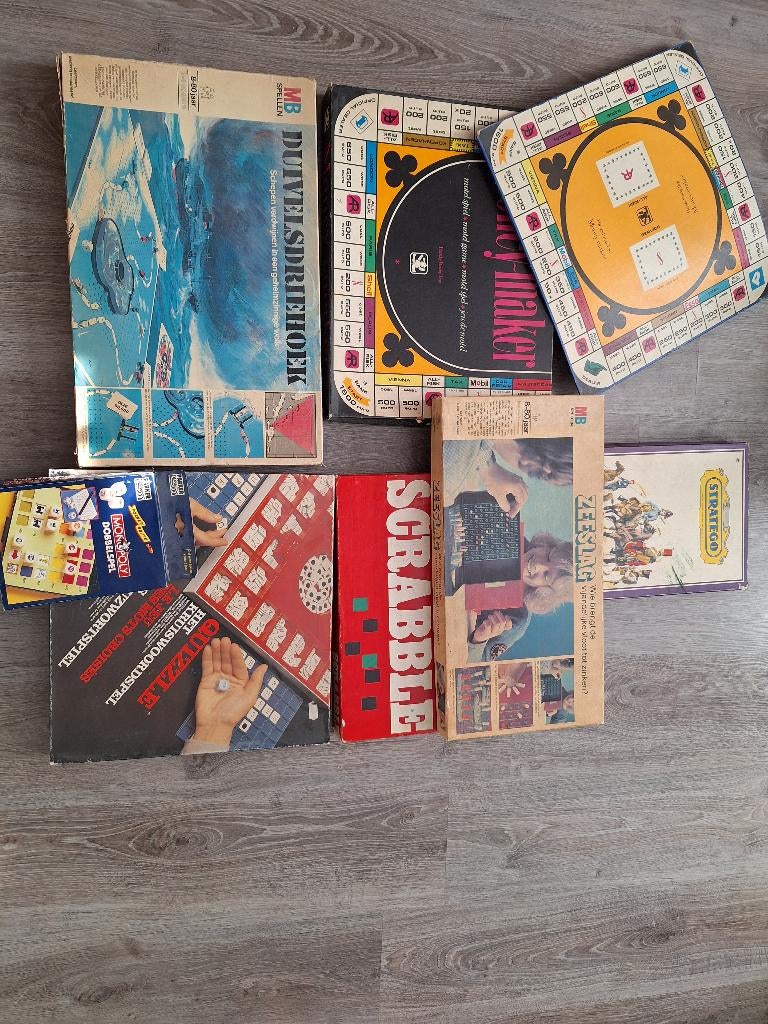 Bordspellen diverse, Een of twee spelers, Ophalen of Verzenden, Gebruikt, Diverse