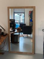 Grote spiegel met houten omlijsting, Huis en Inrichting, Woonaccessoires | Spiegels, Ophalen of Verzenden, Zo goed als nieuw, 75 tot 100 cm