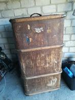 Oude hutkoffer. Vintage, Huis en Inrichting, Ophalen, Gebruikt, Minder dan 50 cm, Minder dan 50 cm