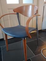 Stapelstoelen, Huis en Inrichting, Stoelen, Ophalen of Verzenden, Zo goed als nieuw, Blauw, Hout