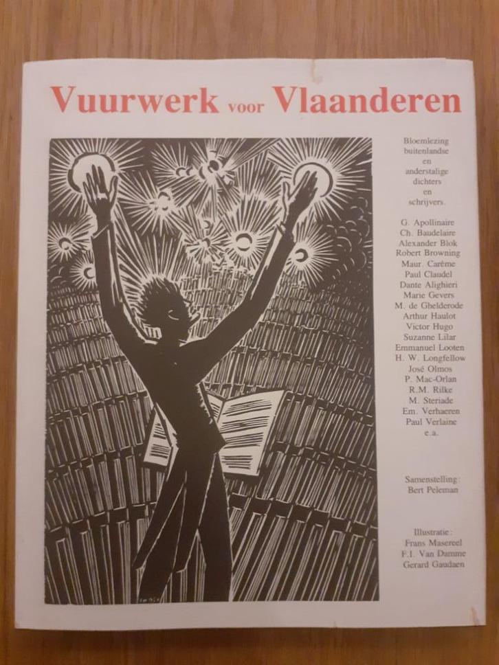 Vuurwerk voor Vlaanderen, Boeken, Gedichten en Poëzie, Gelezen, Meerdere auteurs, Verzenden