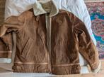 Trapper Leren Jas met Faux Fur, Kleding | Heren, Ophalen, Maat 52/54 (L), Bruin, Gedragen