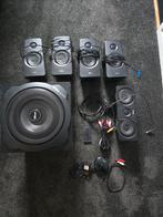 Trust 5.1 Surround Sound Speakerset, Gebruikt, 60 tot 120 watt, Complete surroundset, Ophalen