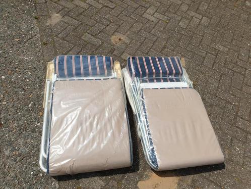Vintage nieuw in verpakking campingstoelen., Caravans en Kamperen, Kampeermeubelen, Nieuw, Campingstoel, Ophalen of Verzenden