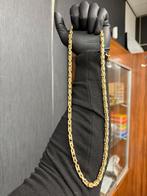 Prachtige 14k gouden koningsketting 70 cm 5.5 mm, Sieraden, Tassen en Uiterlijk, Kettingen, Ophalen of Verzenden, Zo goed als nieuw