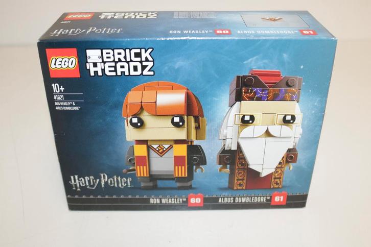 41621 LEGO BrickHeadz Ron Wemel & Albus Perkamentus-Nieuw, Kinderen en Baby's, Speelgoed | Duplo en Lego, Nieuw, Lego, Complete set