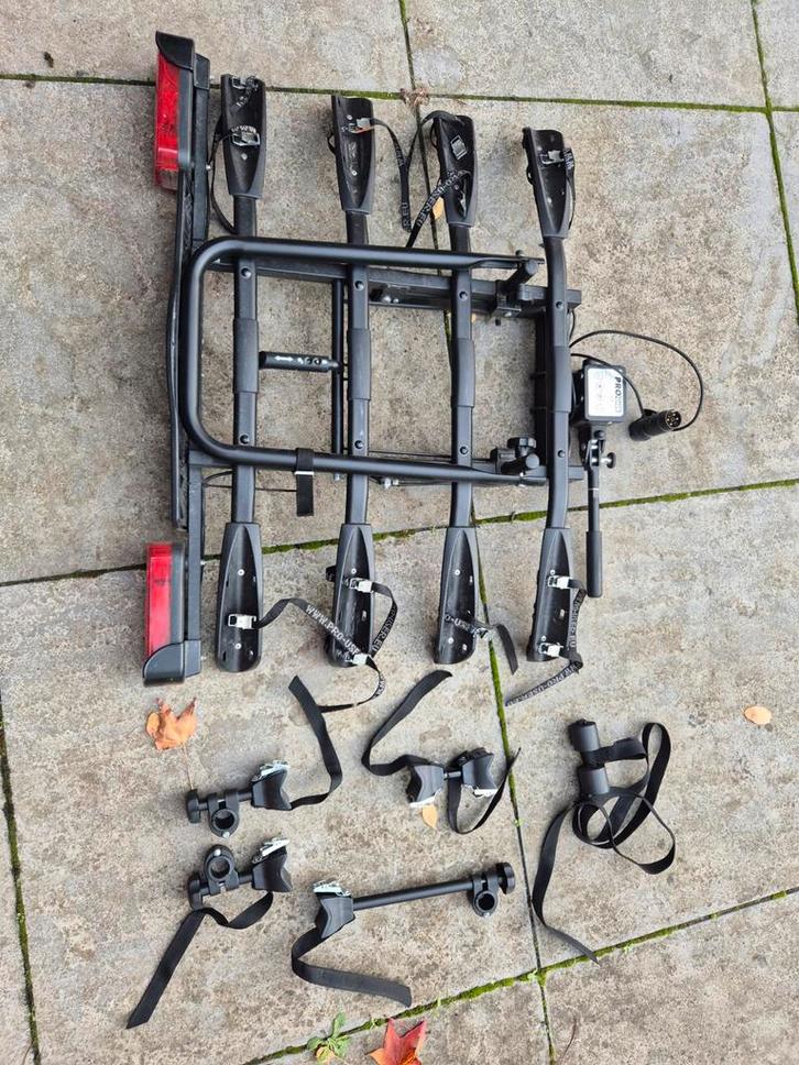 PRO User Amber IV Fietsendrager, Auto diversen, Fietsendragers, Zo goed als nieuw, Trekhaakdrager, 3 fietsen of meer, Elektrische fiets