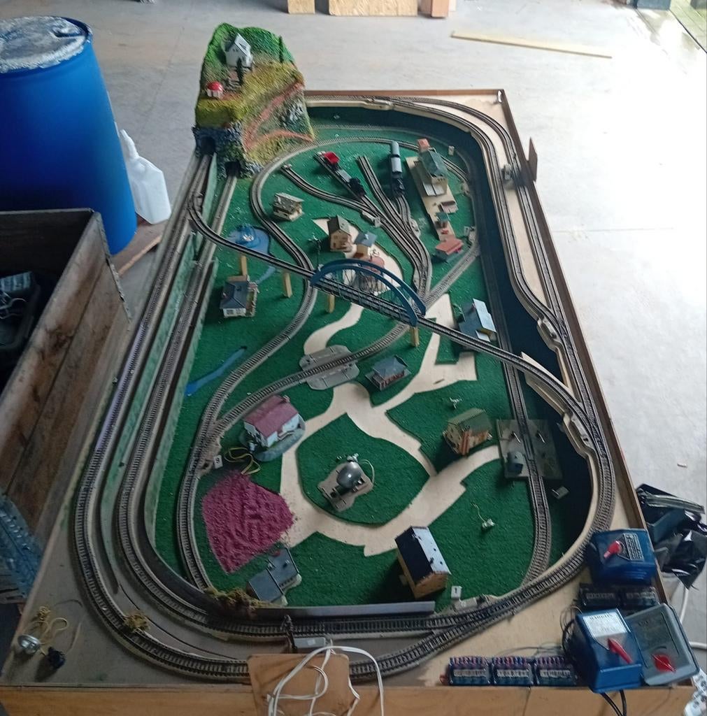 Marklin Grote Treinbaan Diarama Compleet, Hobby en Vrije tijd, Modeltreinen | H0, Wisselstroom, Ophalen of Verzenden, Analoog