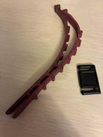 Paarse riempjes van Uw Spinder fietsdrager verloren ?, Verzenden, Gebruikt, Trekhaakdrager