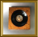 Miniatuur portret lijstje, Ophalen of Verzenden