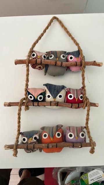 Uilen wanddecoratie kinderkamer beschikbaar voor biedingen