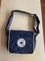 Converse schooltas laptop schoudertas kunstleer, Minder dan 30 cm, Blauw, Ophalen of Verzenden, Zo goed als nieuw