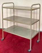 Onverwoestbare Tubax trolley, jaren 70, in originele lak, Huis en Inrichting, Tafels | Sidetables, Jaren 70, 25 tot 50 cm, Gebruikt